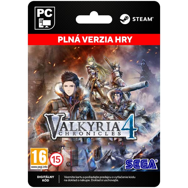 Valkyria Chronicles 4 [Steam] - PCCD-Kulcsok > Stratégiai játékok