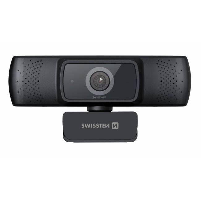 Webkamera Swissten Webcam FHD 1080P mikrofonnalPC és notebook kiegészítők > Webkamerák és mikrofonok