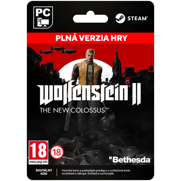 Wolfenstein 2: The New Colossus [Steam] - PCCD-Kulcsok > Akciójátékok