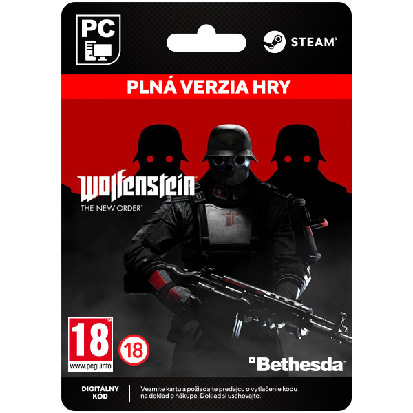 Wolfenstein: The New Order [Steam] - PCCD-Kulcsok > Akciójátékok