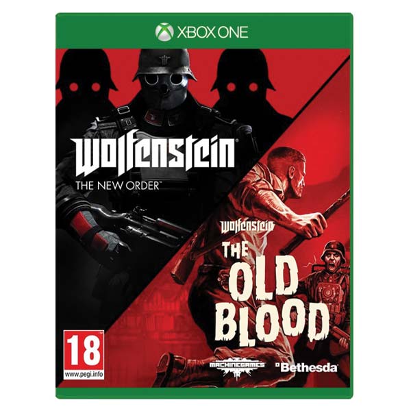 Wolfenstein: The New Order + Wolfenstein: The Old Blood (Double Pack) - XBOX ONEXbox One játékok > bazár