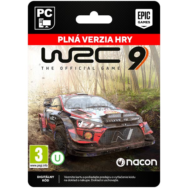 WRC 9: The Official Game [Epic Store] - PCCD-Kulcsok > Akciójátékok