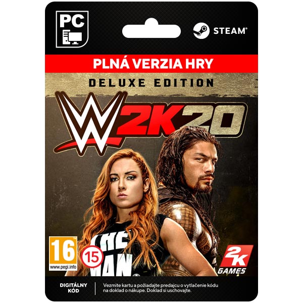 WWE 2K20 (Deluxe Kiadás) [Steam] - PCCD-Kulcsok > Sport játékok