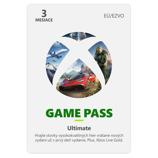 Xbox Ultimate Game Pass 3 havi előfizetésXbox One > Xbox digital