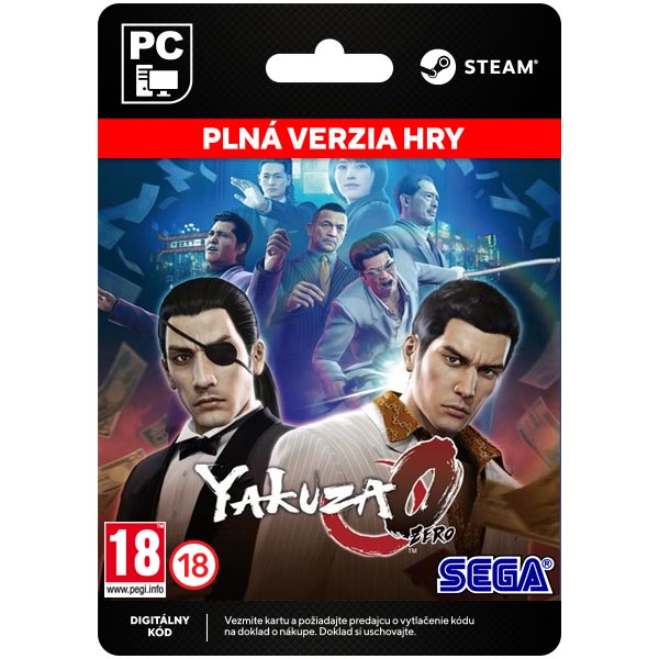 Yakuza 0 [Steam] - PCCD-Kulcsok > Akciójátékok