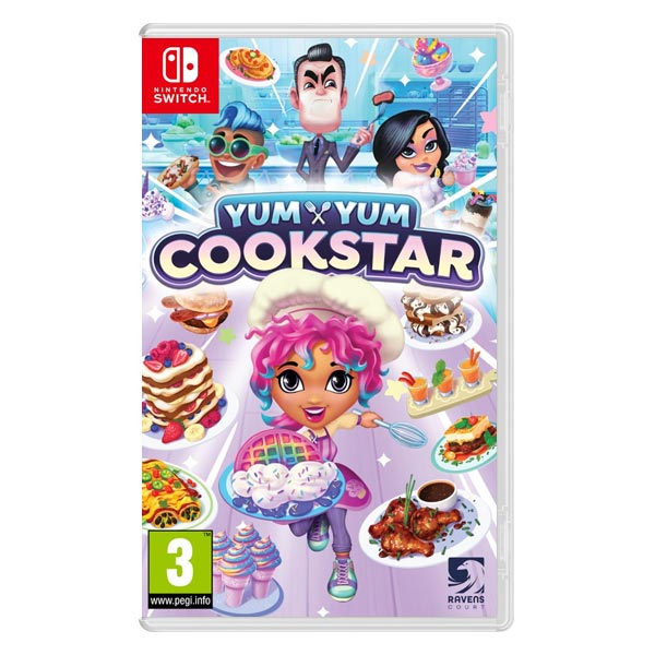 Yum Yum Cookstar - SwitchNintendo Switch játékok > Szimulátorok