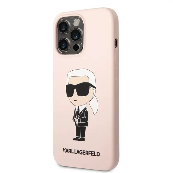 Hátlapi tok Karl Lagerfeld Liquid Silicone Ikonik NFT for Apple iPhone 13 Pro