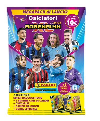 Gyűjtői focikártyák Panini SERIE A 2024/2025 Adrenalyn starter setGyűjtői kártyák Flesh & Blood TCG > Gyűjtői focikártyák